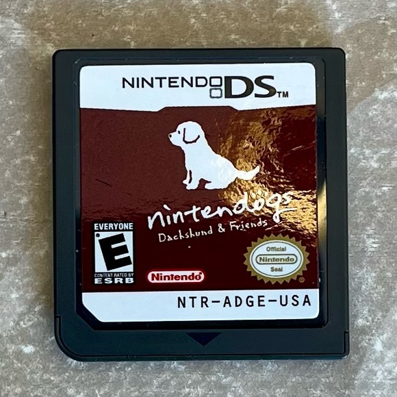 Nintendo DS Nintendogs Dachshund & Friends Game - Picture 1 of 3
